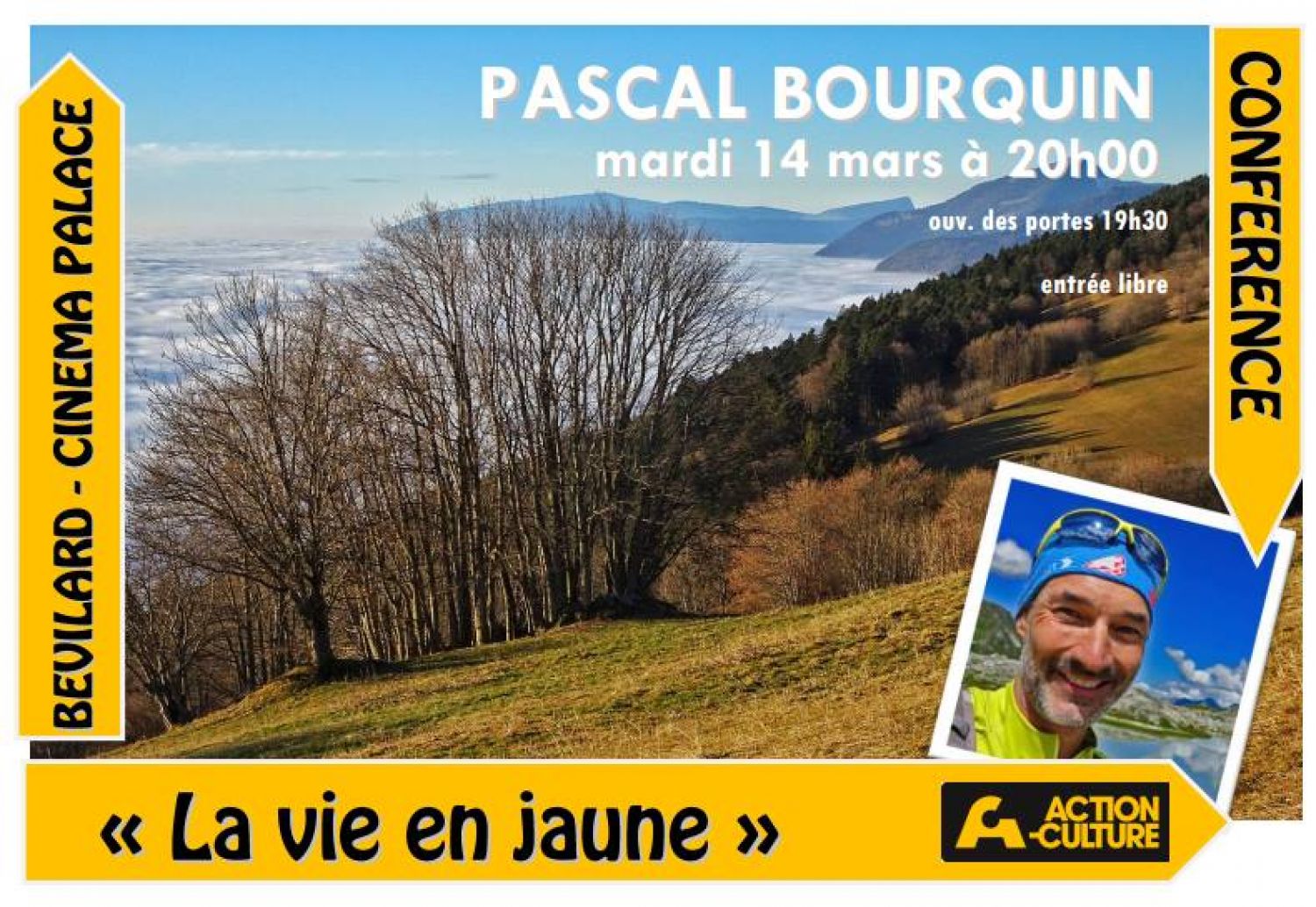 Conférence de Pascal Bourquin - La vie en jaune