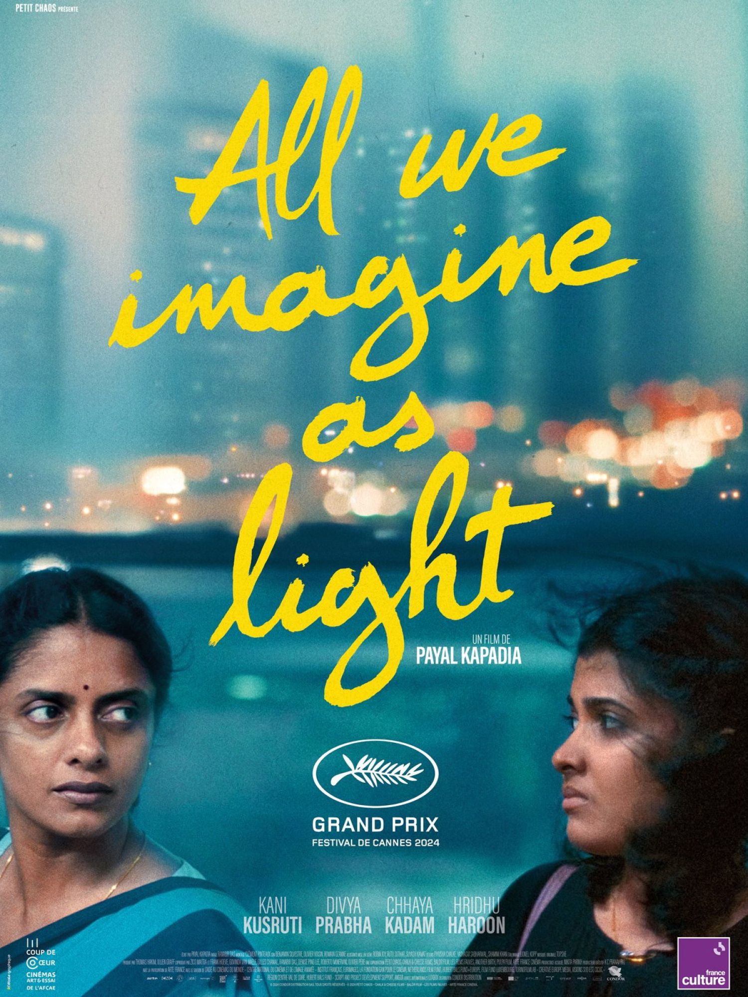 *FILMS ET SAVEURS DE L’INDE* All We Imagine as Light