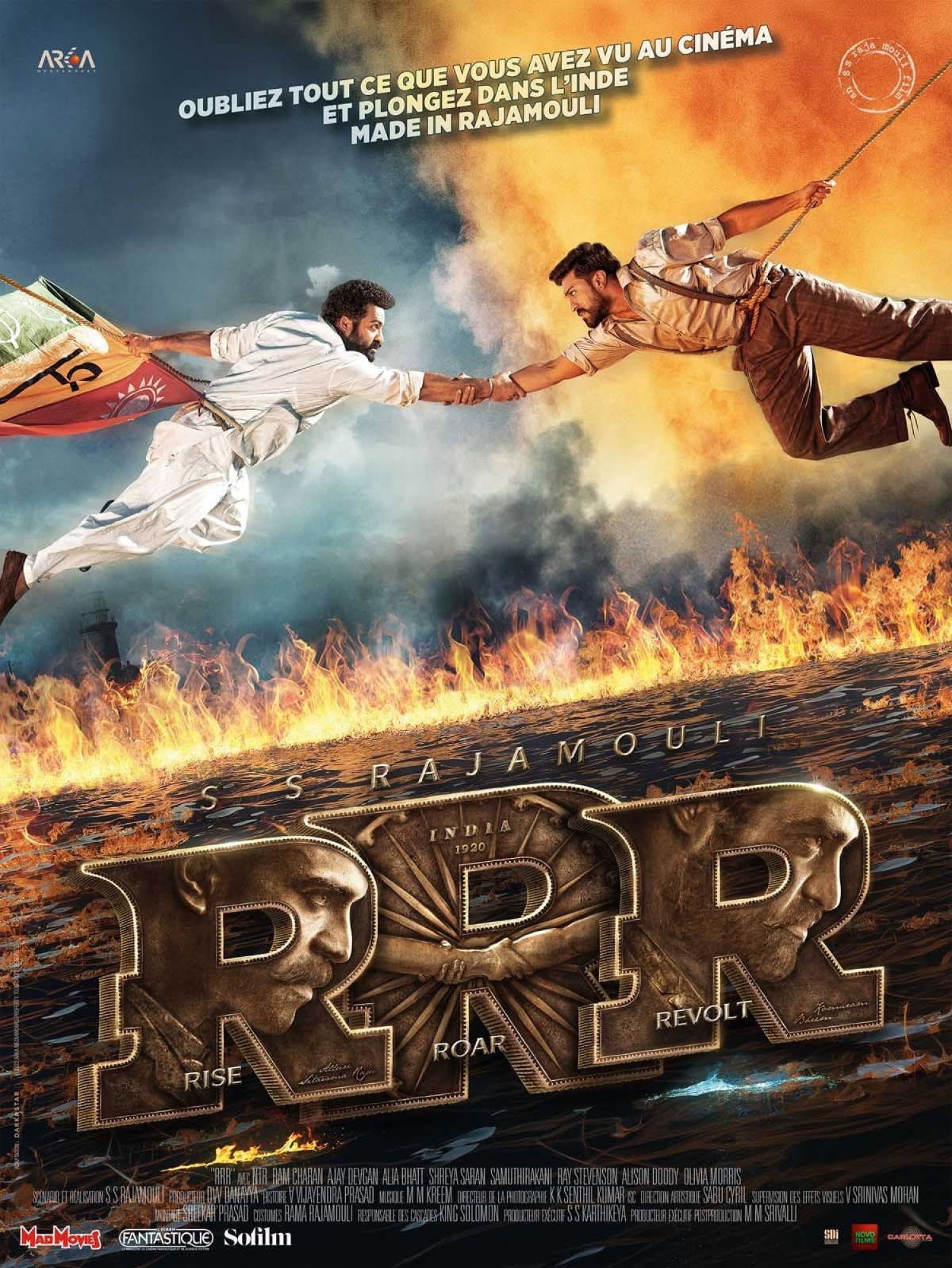 *FILMS ET SAVEURS DE L’INDE* RRR (Roudram Ranam Rudhiram)