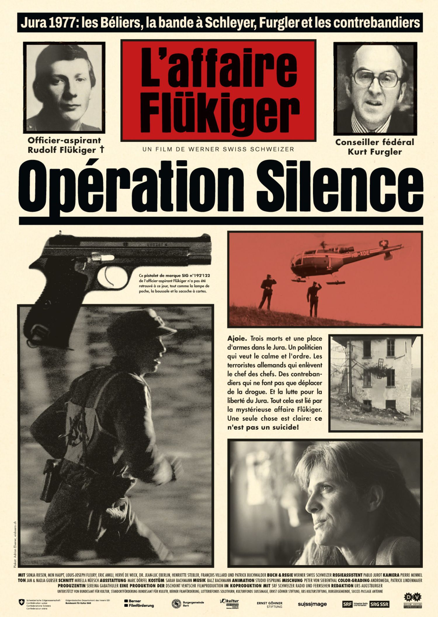 *Ciné-débat offert par la SSR.BE* Operation Silence – L'affaire Flückiger 