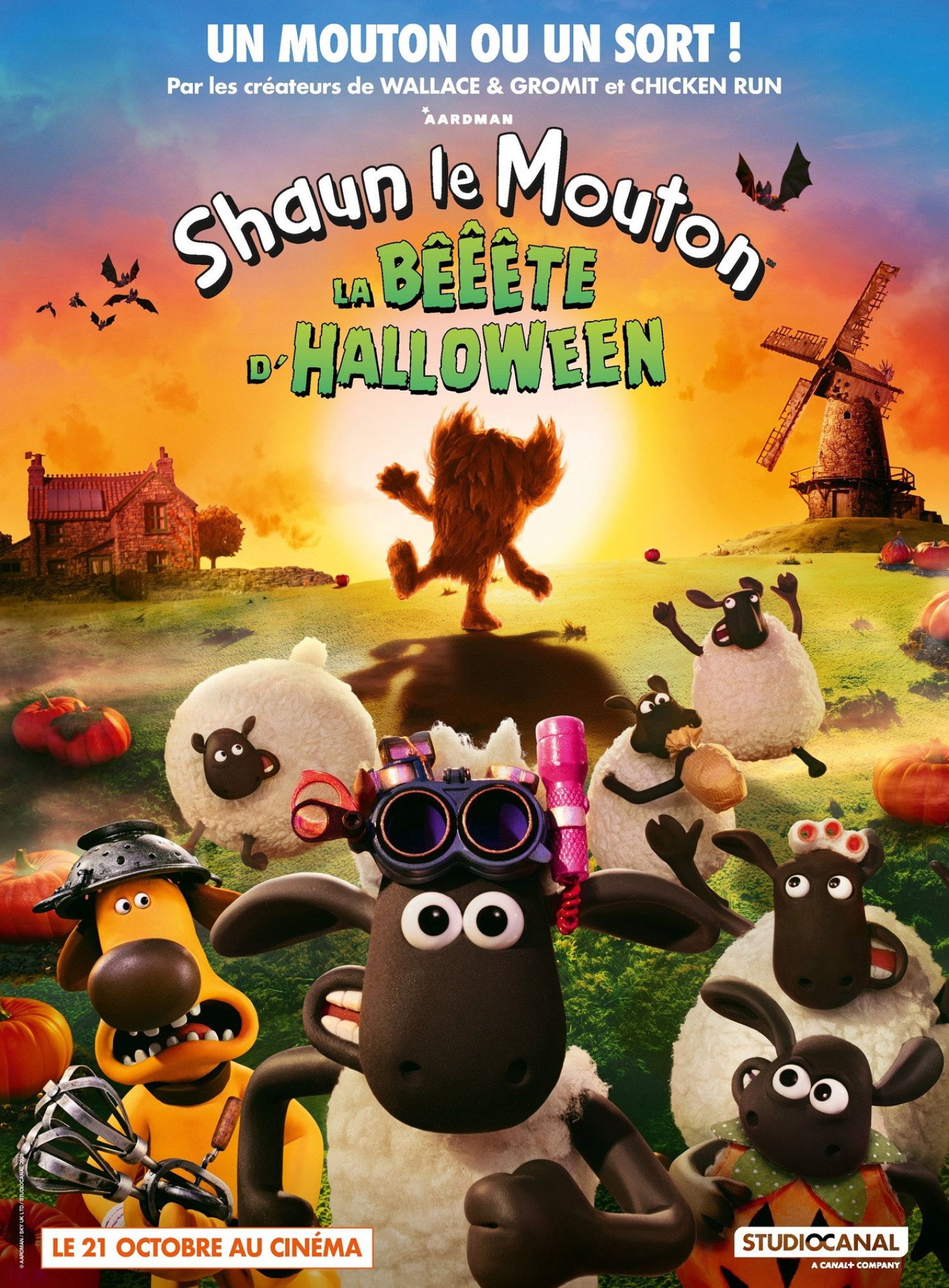 *Semaine spéciale Halloween* Shaun le Mouton : La Bêêête d'Halloween